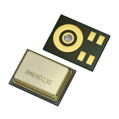 Sensor IC IM69D130V01XTSA1 MEMS Microphone With High Output Linearity Up To 130dBSPL