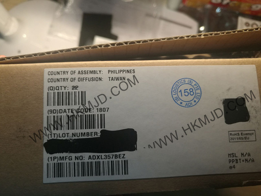 Sensor IC ADXL357BEZ Low Power 3-Axis MEMS Accelerometers 14-CLCC