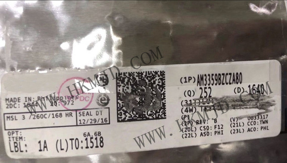 Microcontroller MCU AM3359BZCZA80 MPU SITARA 800MHZ 324NFBGA