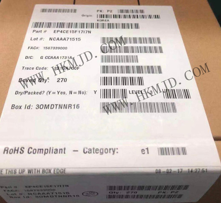 Field Programmable Gate Array EP4CE15F17I7N FBGA-256 963LAB Cyclone IV E FPGA Integrated Circuits 200MHz