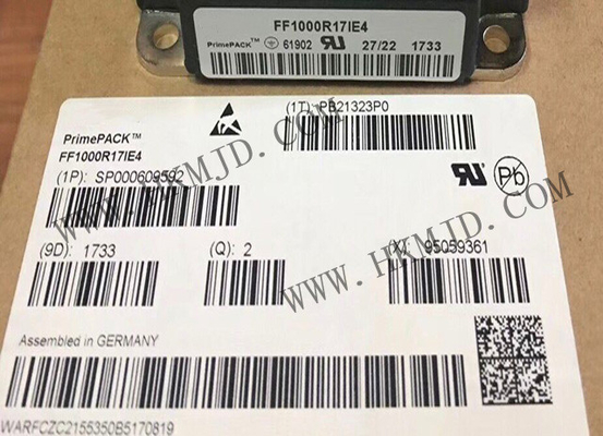 Automotive IGBT Modules FF1000R17IE4
 PrimePACK 1700V 1000A Half Bridge Dual IGBT Module
