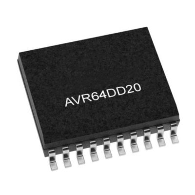 Microcontroller MCU AVR64DD20T-E/SO AVR Microcontrollers SOIC20 Up To 24MHz 8Bit MCU