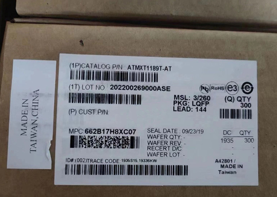 Integrated Circuit Chip ATMXT1189T-AT Automotive Touch Screen Controllers LQFP144