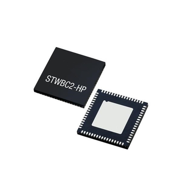 Integrated Circuit Chip STWBC2-HP
 4.1V To 24V Wireless Power Transmitter QFN68
