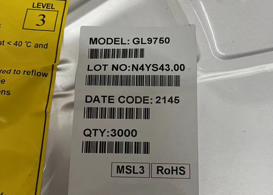 Integrated Circuit Chip GL9750 3.3V To 1.2V Card Reader Controller QFN-32