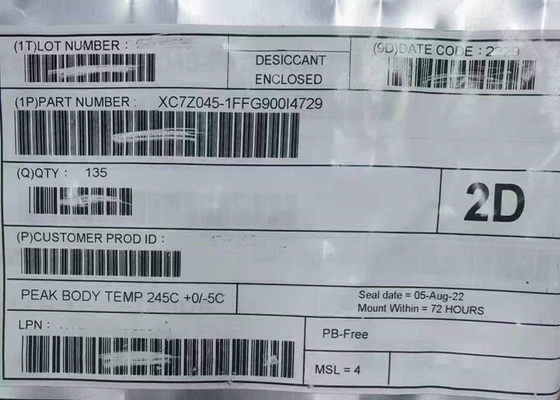 Field Programmable Gate Array XC7Z045-1FFG900I 2 Core SoC FPGA Chip FBGA-900