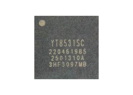 Ethernet IC YT8531SC-CA Highly Integrated Gigabit Ethernet PHY Transceiver QFN-48