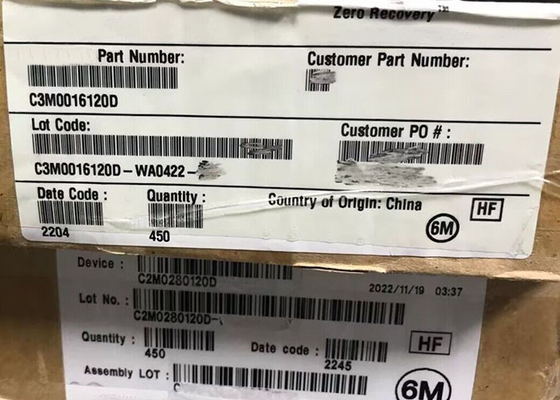 Integrated Circuit Chip C3M0016120D 1200V 115A SiC Power MOSFET Transistor TO-247-3