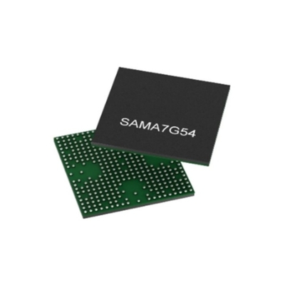Microcontroller MCU SAMA7G54T-E/4HBVAO Arm Cortex-A7 Microprocessor IC TFBGA-343