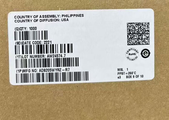 AD8205WYRZ Integrated Circuit Chip Single Supply 42 V System Difference Amplifier