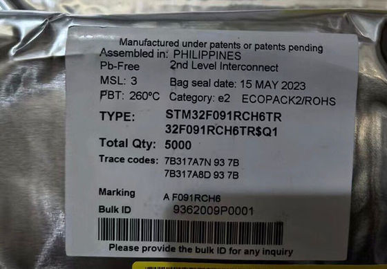 STM32F091RCH6TR Microcontroller MCU Mainstream Arm Cortex-M0 Access line MCU