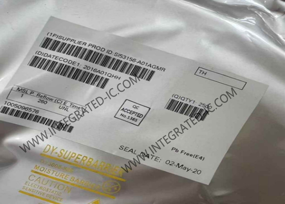 SI53156-A01AGMR Integrated Circuit Chip PCIe Clock Buffer 100MHz PCI-Express Fanout Buffer