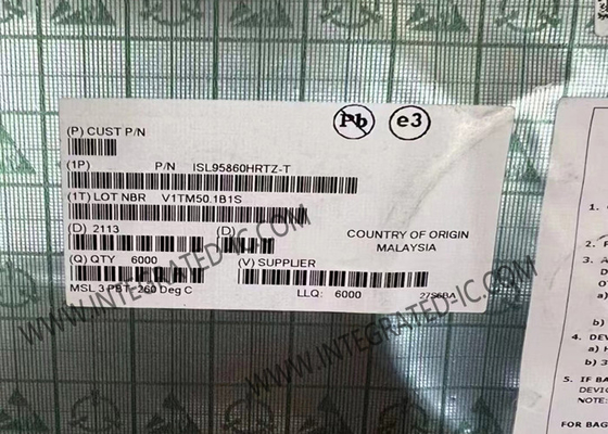 ISL95860HRTZ Integrated Circuit Chip Multi-Phase IMVP9 Controller TQFN-32