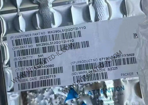 MX29GL512GDT2I-11G Memory IC Chip 512Mbit NOR Flash Memory IC TSOP-56 Package