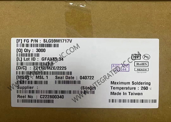 SLG59M1717V Integrated Circuit Chip GreenFET Single N-Channel Load Switch STQFN-16