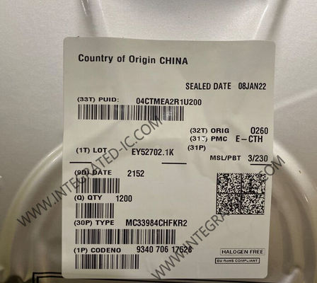 MC33984CHFKR2 Integrated Circuit Chip
