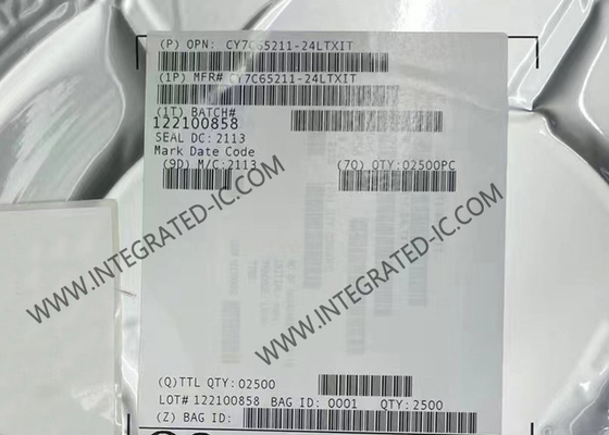 CY7C65211-24LTXIT Integrated Circuit Chip USB Serial Single Channel Bridge Controller