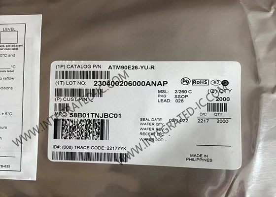 ATM90E26-YU Integrated Circuit Chip Energy Metering IC SSOP-28 Single Phase Meter IC