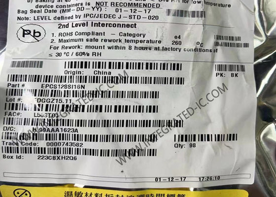 EPCS128SI16N Memory IC Chip 128Mb 40MHz Serial Configuration Flash Memory SOIC-16