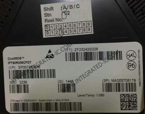 Integrated Circuit Chip IPT60R035CFD7 109nC 351W Power MOSFET Transistor HSOF8