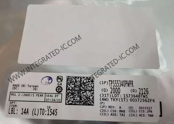 Power Management IC TPS55340PWPR 2.9V DC DC Switching Regulators 14-HTSSOP