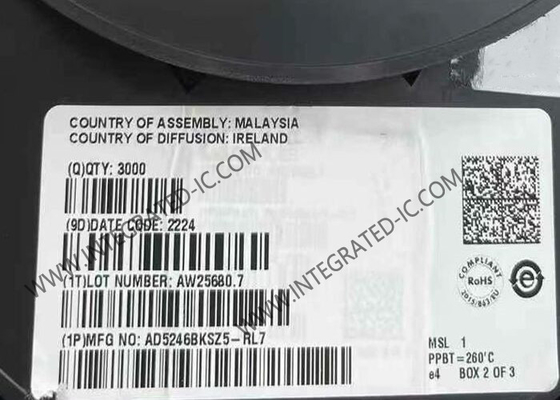 AD5246BKSZ5 Integrated Circuit Chip Digital Potentiometers SC70-6 128Position DigiPOT
