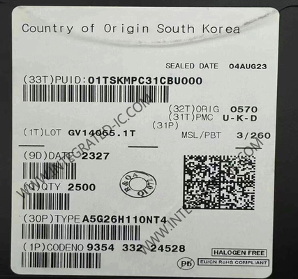 A5G26H110NT4 Integrated Circuit Chip 48V Airfast RF Power GaN Amplifier DFN-6