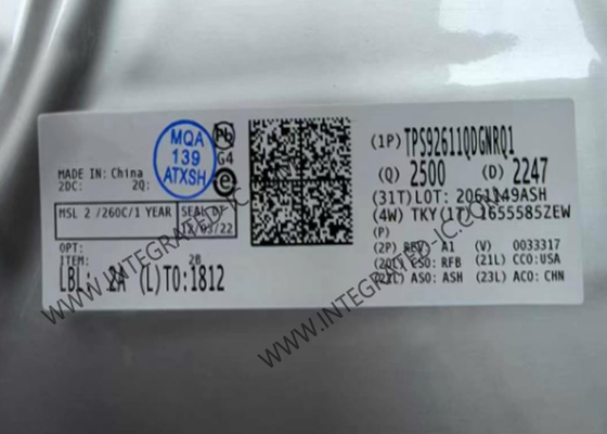 TPS92611QDGNRQ1 Integrated Circuit Chip Automotive Single-Channel LED Driver HVSSOP-8