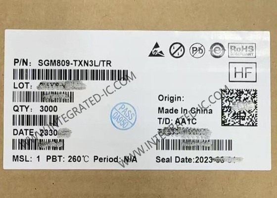 SGM809-TXN3L Integrated Circuit Chip Low Power Integrated Microprocessor Supervisory Circuit