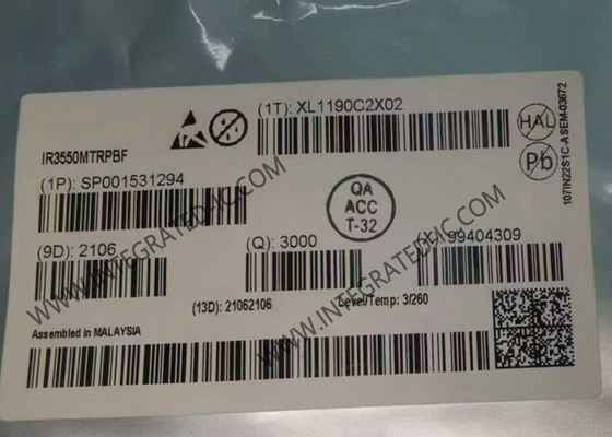 IR3550MTRPBF Integrated Circuit Chip 60A Integrated PowIRstage PQFN-32 Gate Drivers