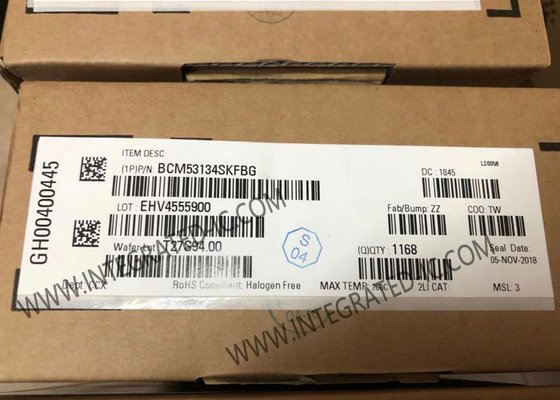 BCM53134SKFBG Ethernet IC Six-Port Ultra Low-Power Gigabit Ethernet Switch