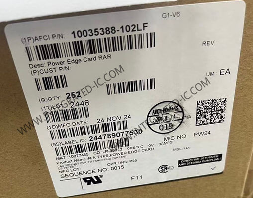 10035388-102LF Connectors Low Profile AC/DC Power Distribution Connector