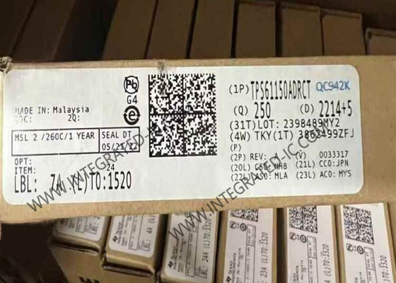 TPS61150ADRCT Integrated Circuit Chip Dual Output Boost WLED Driver Using Single Inductor