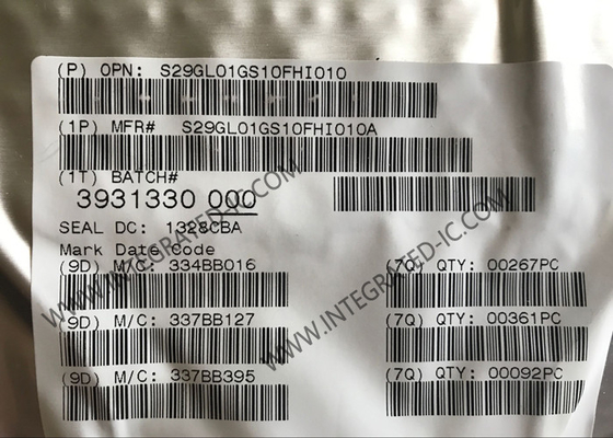 S29GL01GS10FHI010 Memory IC Chip 1Gbit Parallel MIRRORBIT™ Eclipse NOR Flash Memory IC