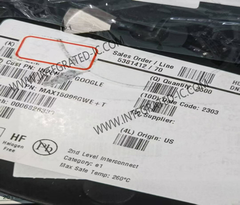 MAX15096GWE Integrated Circuit Chip 6A Integrated Hot-Swap/Electronic Circuit Breaker