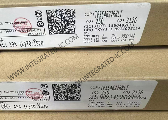 TPS54622RHLT Integrated Circuit Chip 6A Synchronous Step-Down SWIFT™ Converter VQFN-14