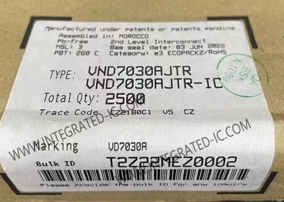 VND7030AJTR Integrated Circuit Chip 40A Double Channel High-Side Driver PowerSSO-16