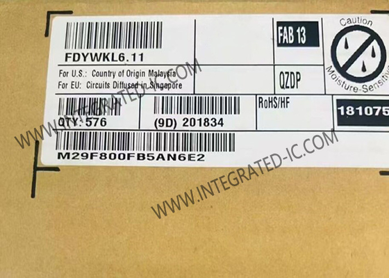 M29F800FB5AN6E2 Memory IC Chip 8Mbit Parallel NOR Flash Embedded Memory TSOP-48