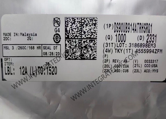 DS90UB914ATRHSRQ1 Integrated Circuit Chip High-Speed FPD-Link III Deserializer WQFN-48 Package