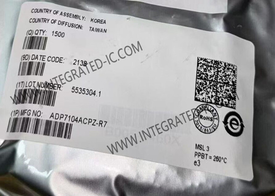 ADP7104ACPZ Integrated Circuit Chip LDO Linear Regulators 20V Low Dropout Linear Regulator