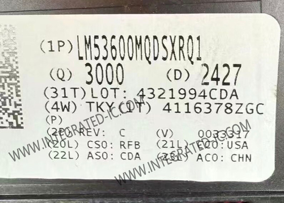LM53600MQDSXRQ1 Integrated Circuit Chip Automotive 3.5V To 36V 650mA Synchronous 2.1MHz Step-Down Converter