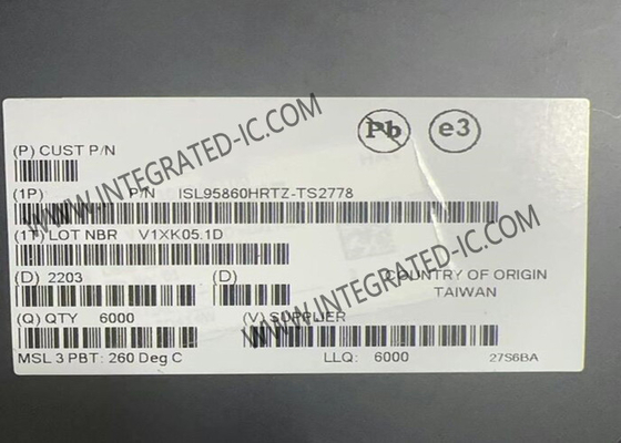 ISL95860HRTZ Integrated Circuit Chip Multi-Phase IMVP9 Controller TQFN-32