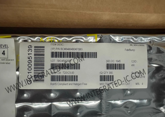 BCM84884B0KFSBG Ethernet IC Quad-Port Ethernet CMOS Transceiver BGA Package