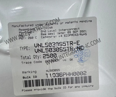 VNL5030S5TR Integrated Circuit Chip 25A OMNIFET III Fully Protected Low-Side Driver