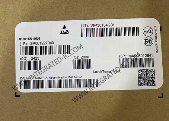 N Channel IPT015N10N5 100V Power Transistor 8-PowerSFN Integrated Circuit Chip