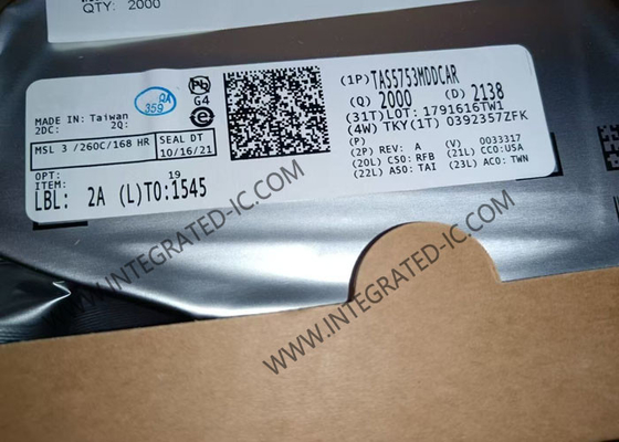 TAS5753MDDCAR Integrated Circuit Chip Class-D Amplifier With Digital Audio Processor HTSSOP-48