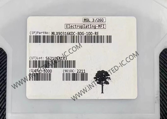 Sensor IC MLX90316KDC-BDG-100-RE Hall Effect Rotary Position Sensor IC 8-SOIC