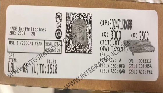 BQ24715RGRR Integrated Circuit Chip Buck Battery Charge Controller With N-Channel MOSFET Selectors