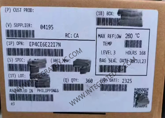Field Programmable Gate Array EP4CE6E22I7N Cyclone IV E FPGA IC LQFP144 FPGA Chip