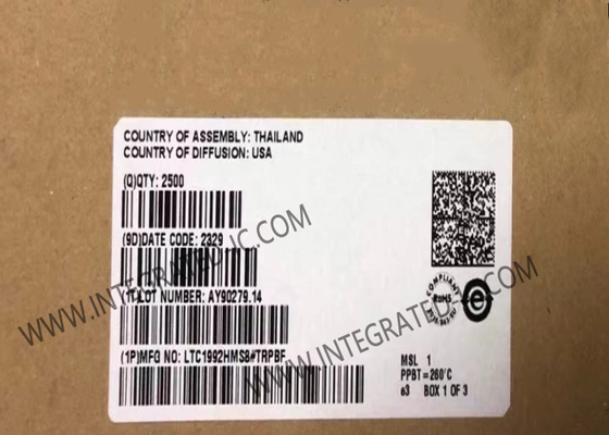 LTC1992HMS8 Integrated Circuit Chip Low Power Fully Differential Amplifiers MSOP-8